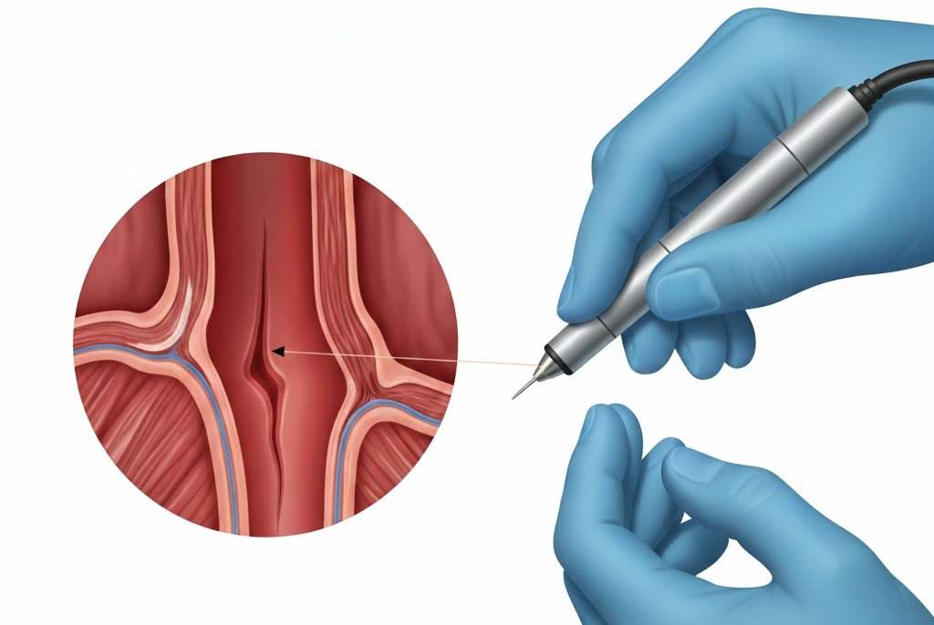 Анальная трещина и ее хирургическое лечение